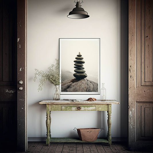 Pebbles Print | Colourful Wall Art