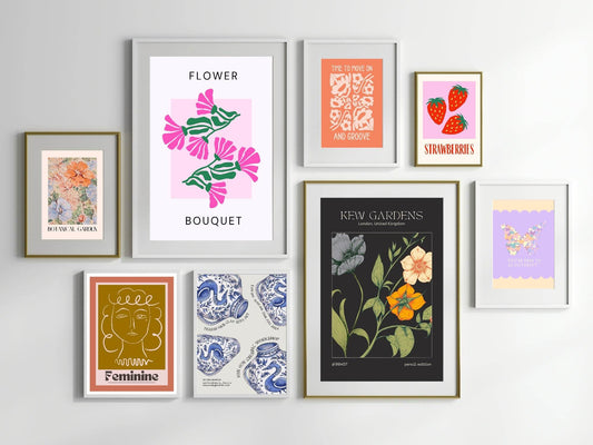 Abstract Female Print | Line Art Wall Art