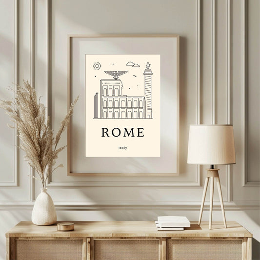 Rome Print | Travel Wall Art