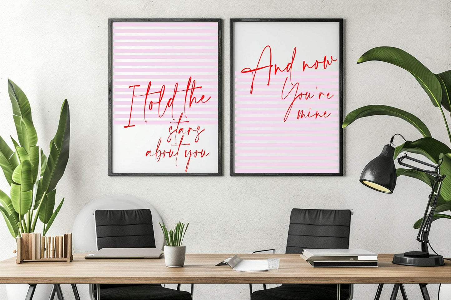And Now You're Mine Print | Romantic Wall Art