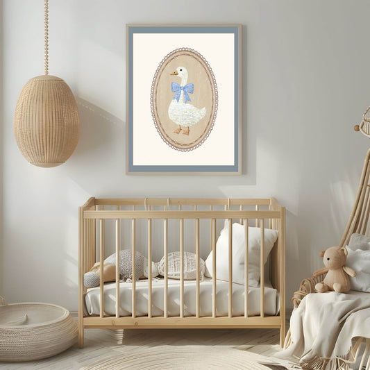 Goose Print | Kids Wall Art