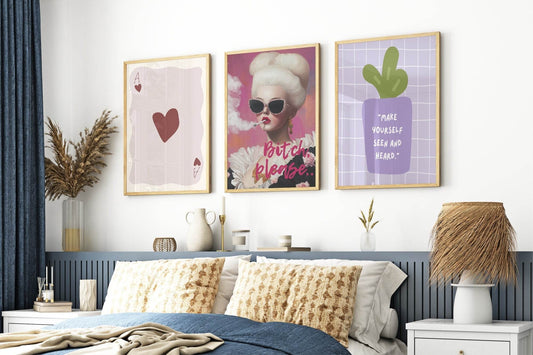 Make Yourself Seen & Heard Print | Inspirational Plant Wall Art