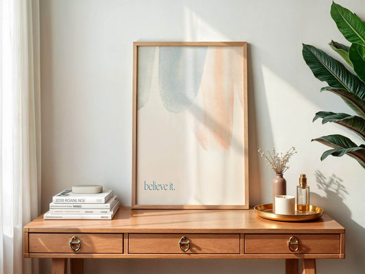Believe It Print | Abstract Wall Art