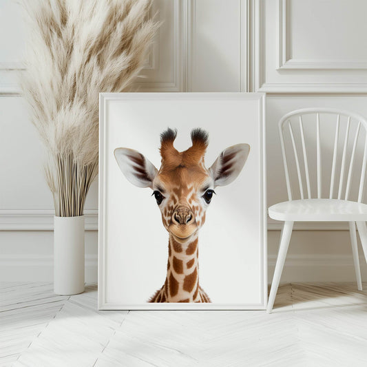 Giraffe Wall Art Print