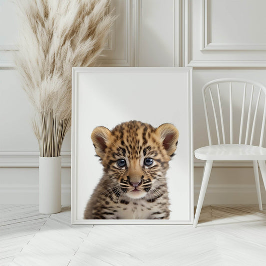 Tiger Cub Wall Art Print
