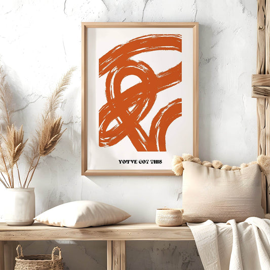 You've Got This Print | Abstract Wall Art