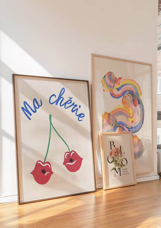 Ma Cherie Wall Art Print