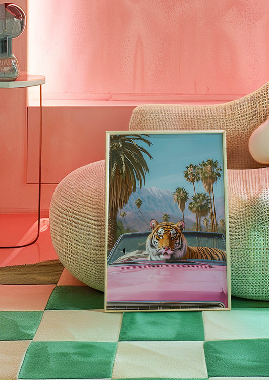 Tiger Print | Coquette Wall Art