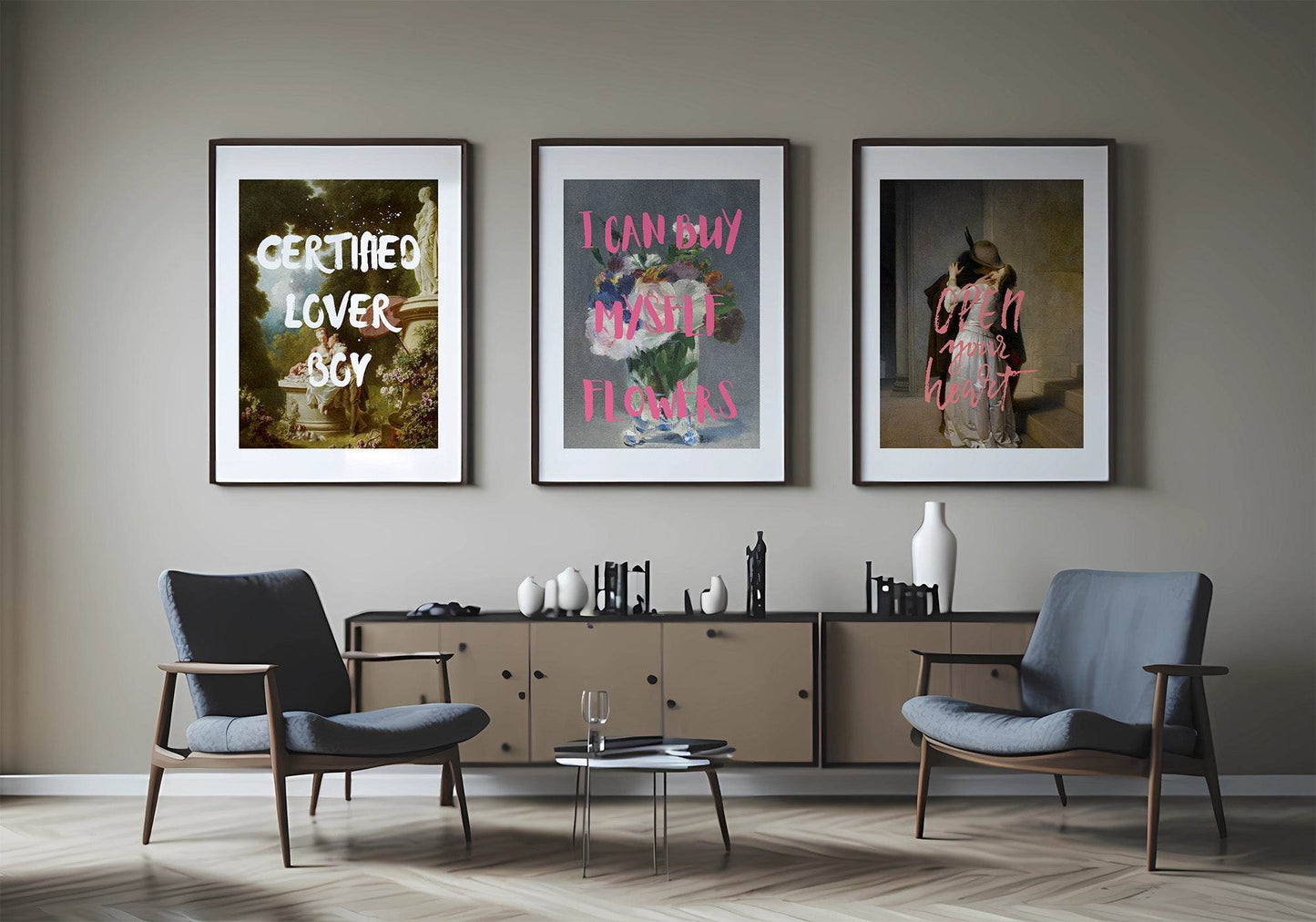 Open Your Heart Print | Altered Wall Art