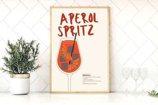Aperol Spritz Print