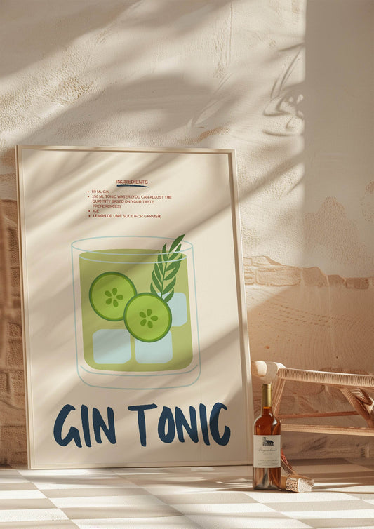 Gin Tonic Print