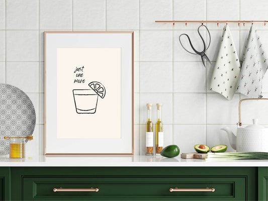 Just One More Print | Kitchen Wall Art