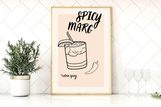 Spicy Marg Print | *Extra Spicy