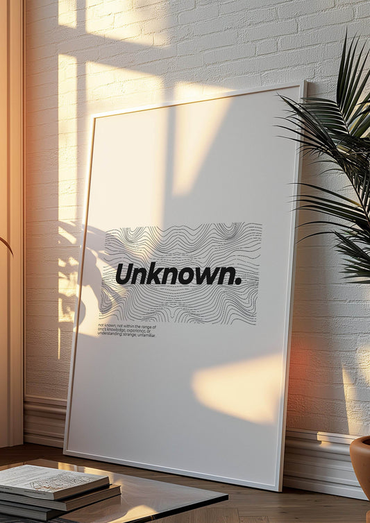 Unknown Wall Art Print