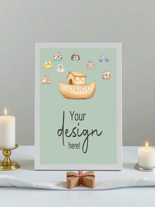 Noah's Ark Custom Bespoke Christening | Baptism Party Sign