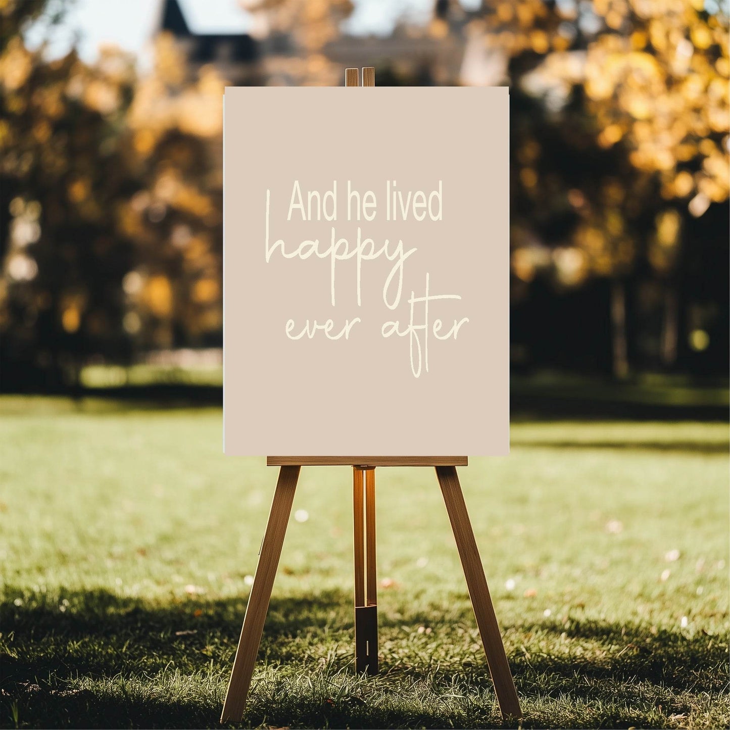 Happy Ever After Divorce Party Sign