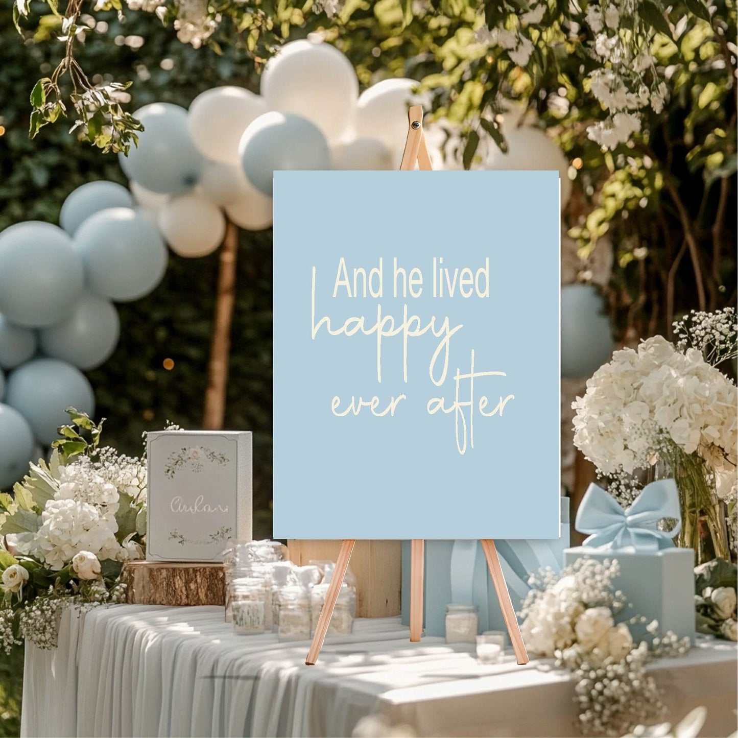 Happy Ever After Divorce Party Sign