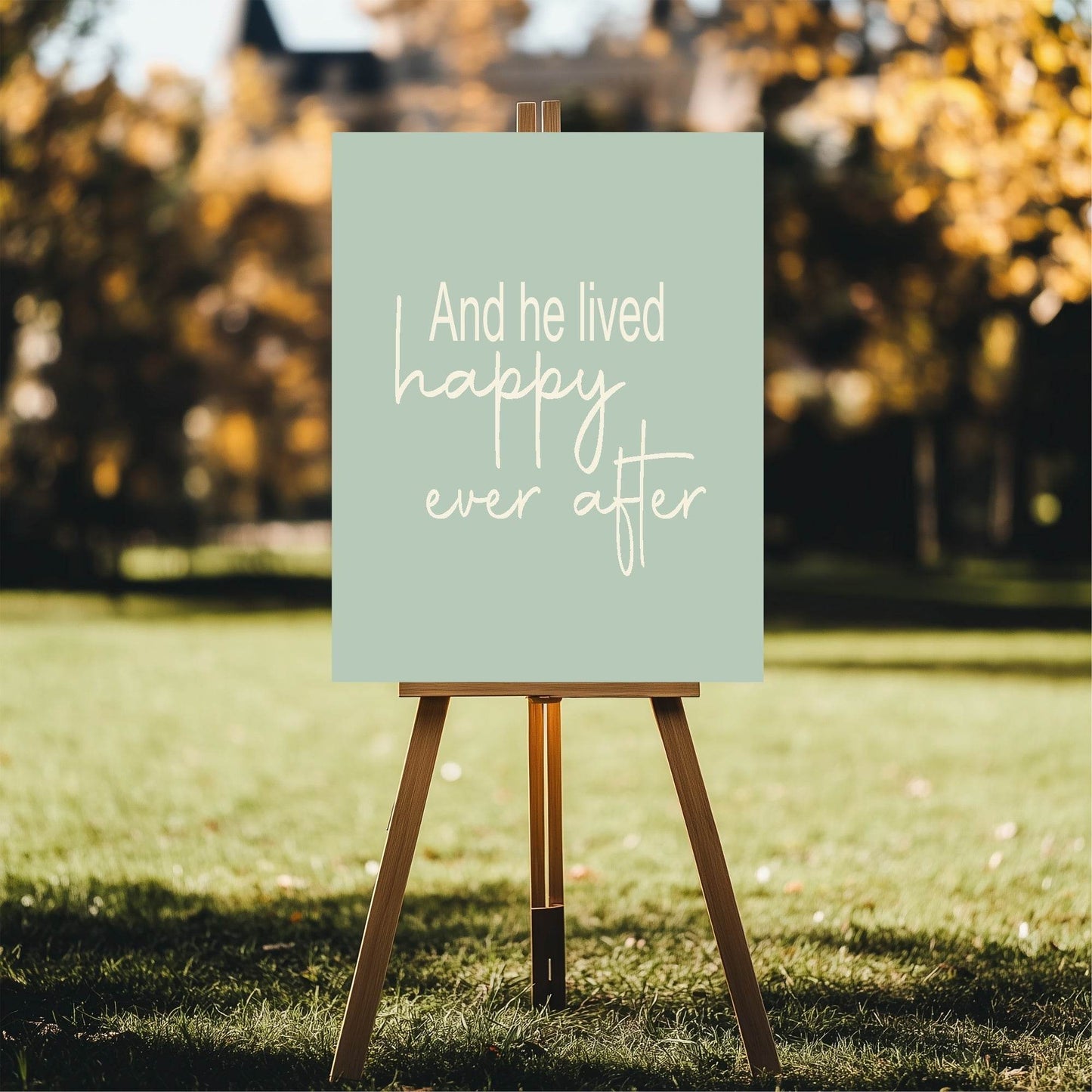 Happy Ever After Divorce Party Sign