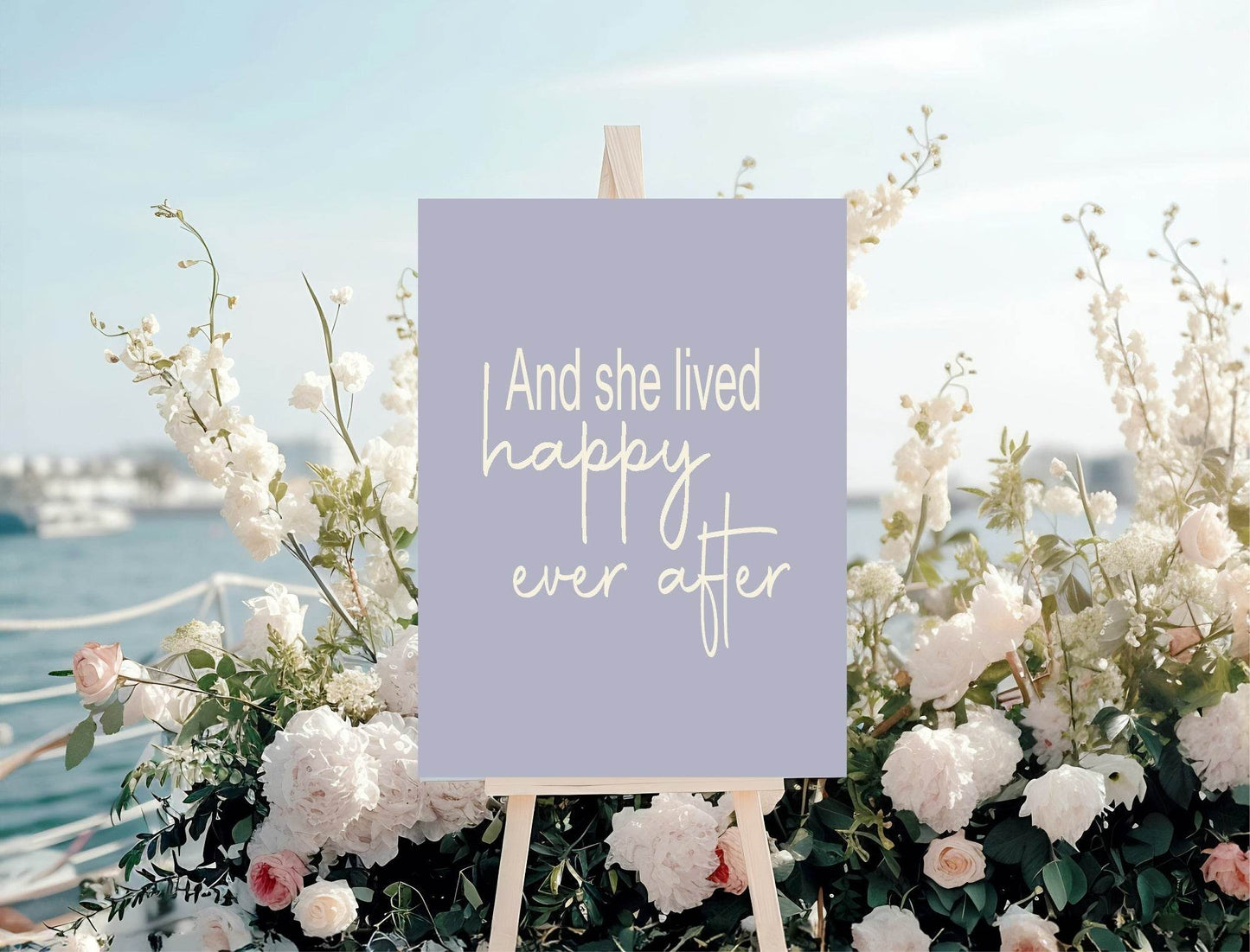 Happy Ever After Divorce Party Sign