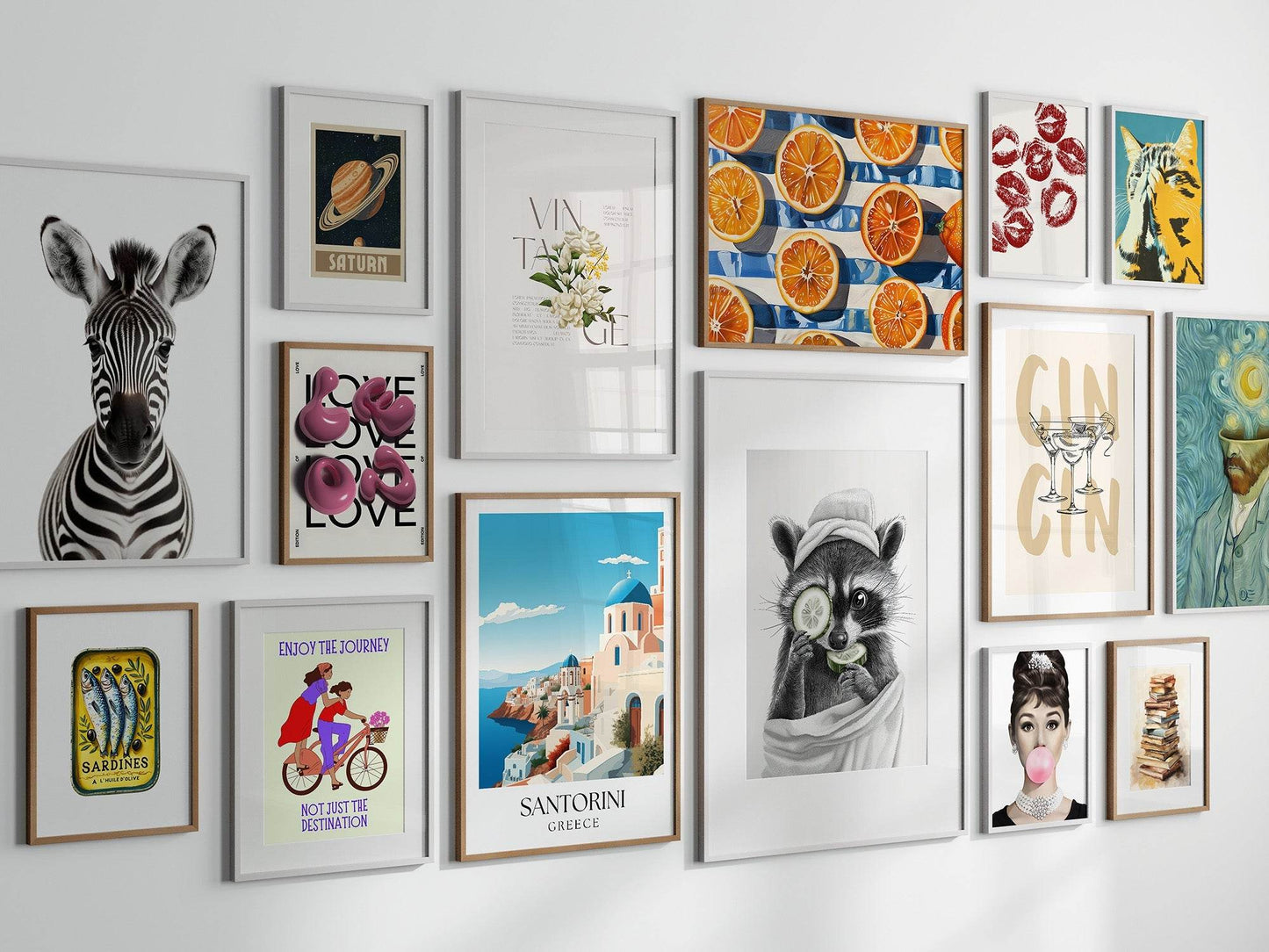 Pop Art Cat Print