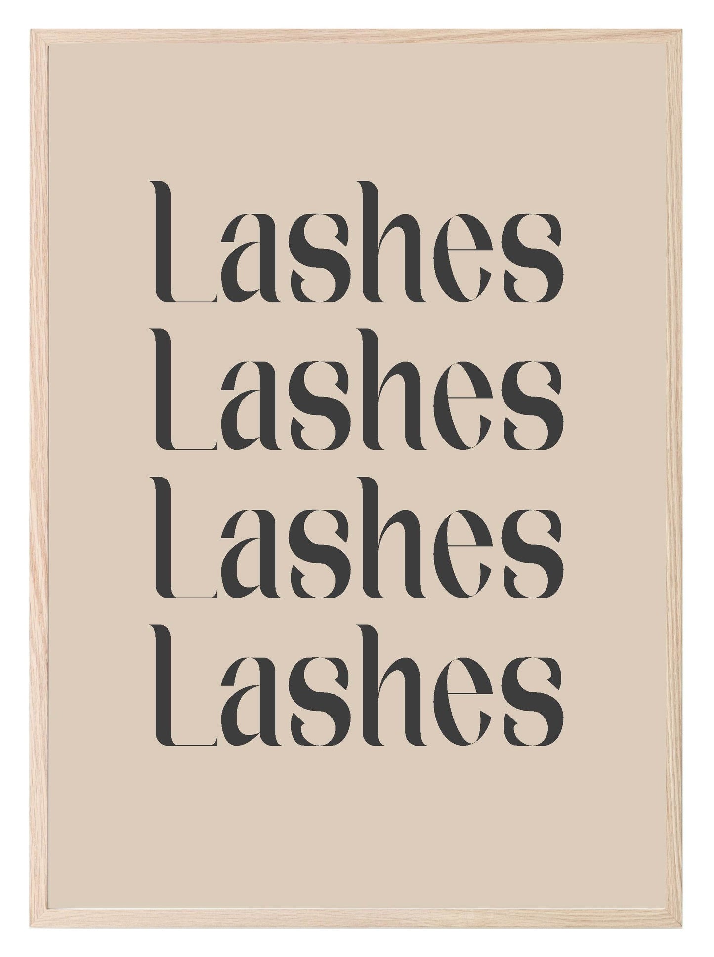 Lashes Print | Salon Wall Art