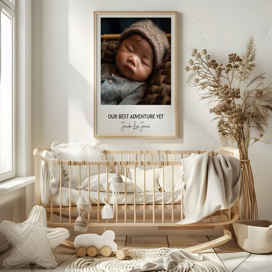 Personalised Our Best Adventure Yet Photo Print