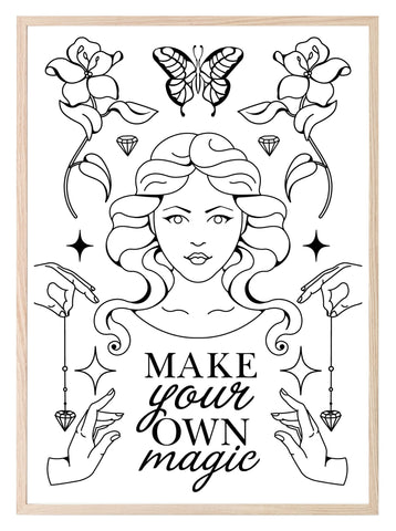 Make Your Own Magic Print | Celestial & Inspirational Wall Art - Larosier Prints