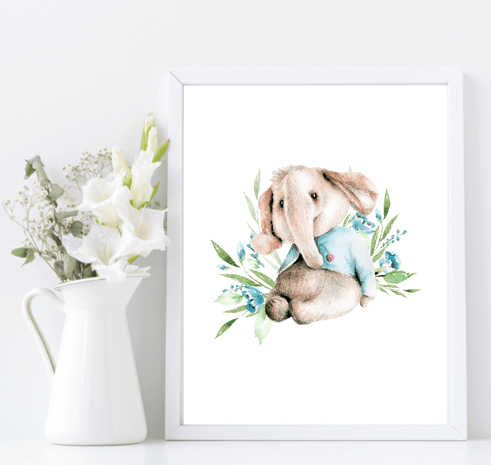 Oh Baby Animal Friends Prints Collection | Kids Wall Art | Vol.2