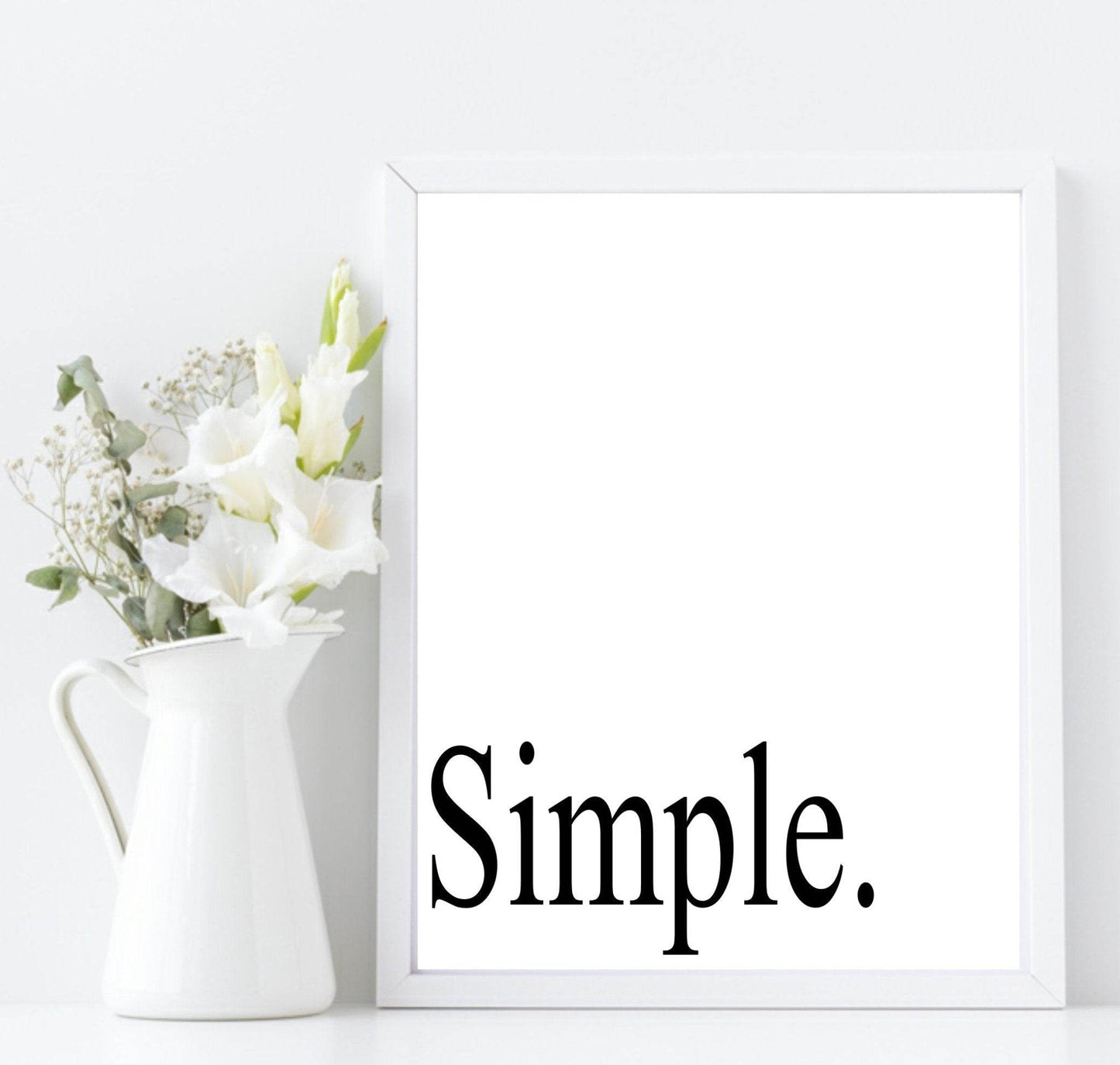 Simple Print | Minimal Wall Art