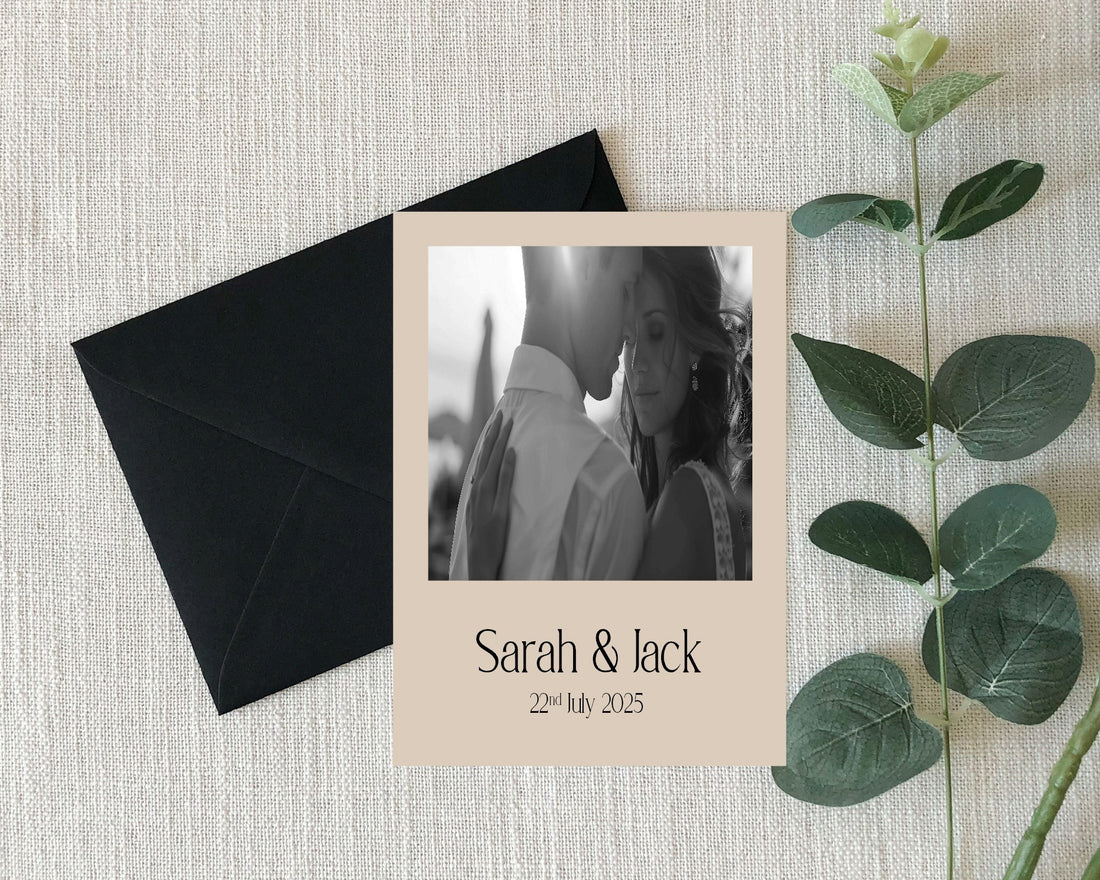 Incorporating Personal Photos Into Your Wedding Stationery - Larosier Prints