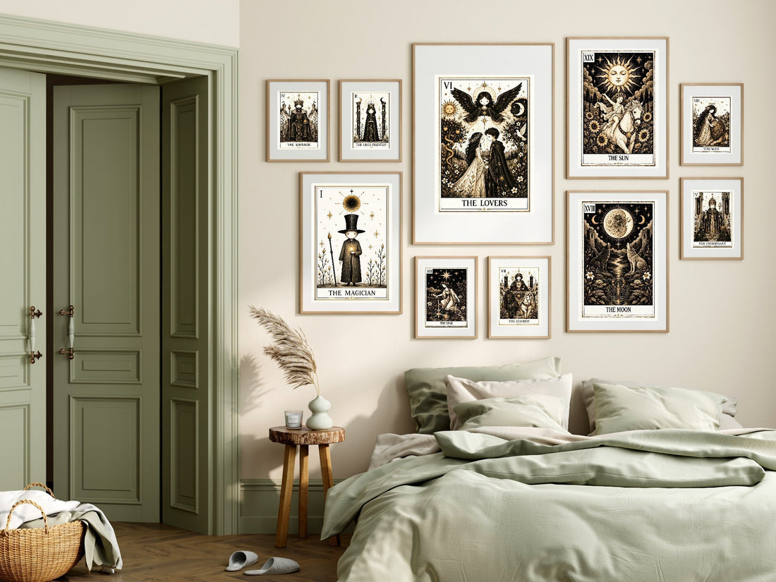 Celestial & Gothic Wall Art: How to Style a Dark Romantic Gallery Wall