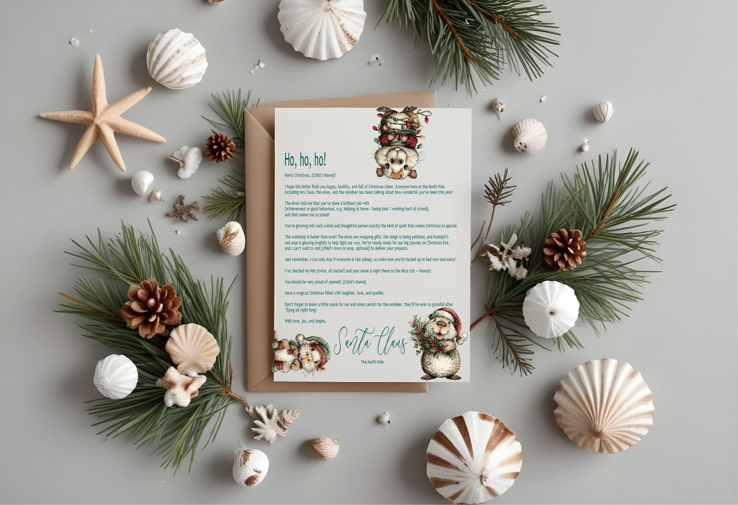Christmas Letter Kits