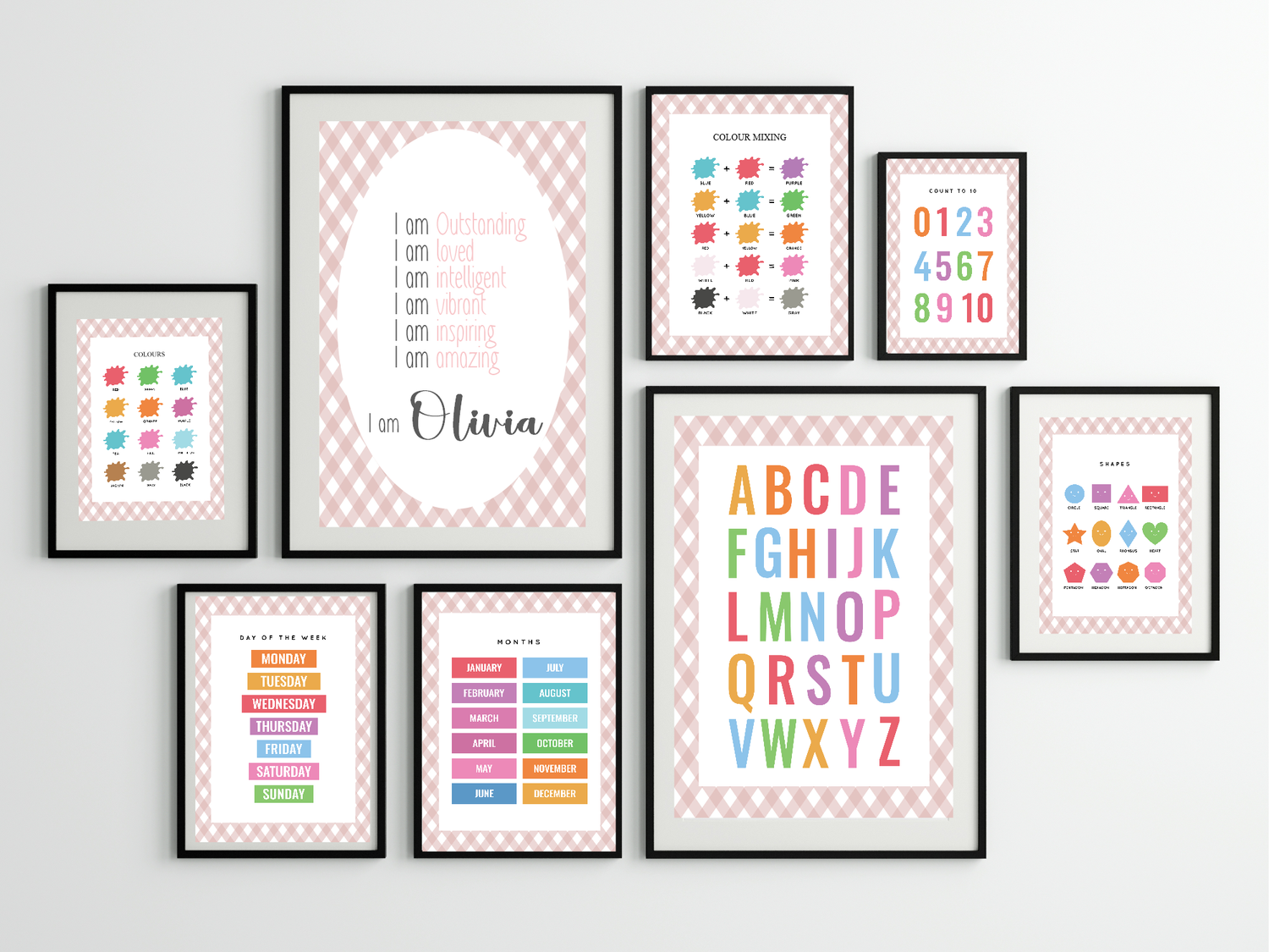 Pastel Plaid Collection