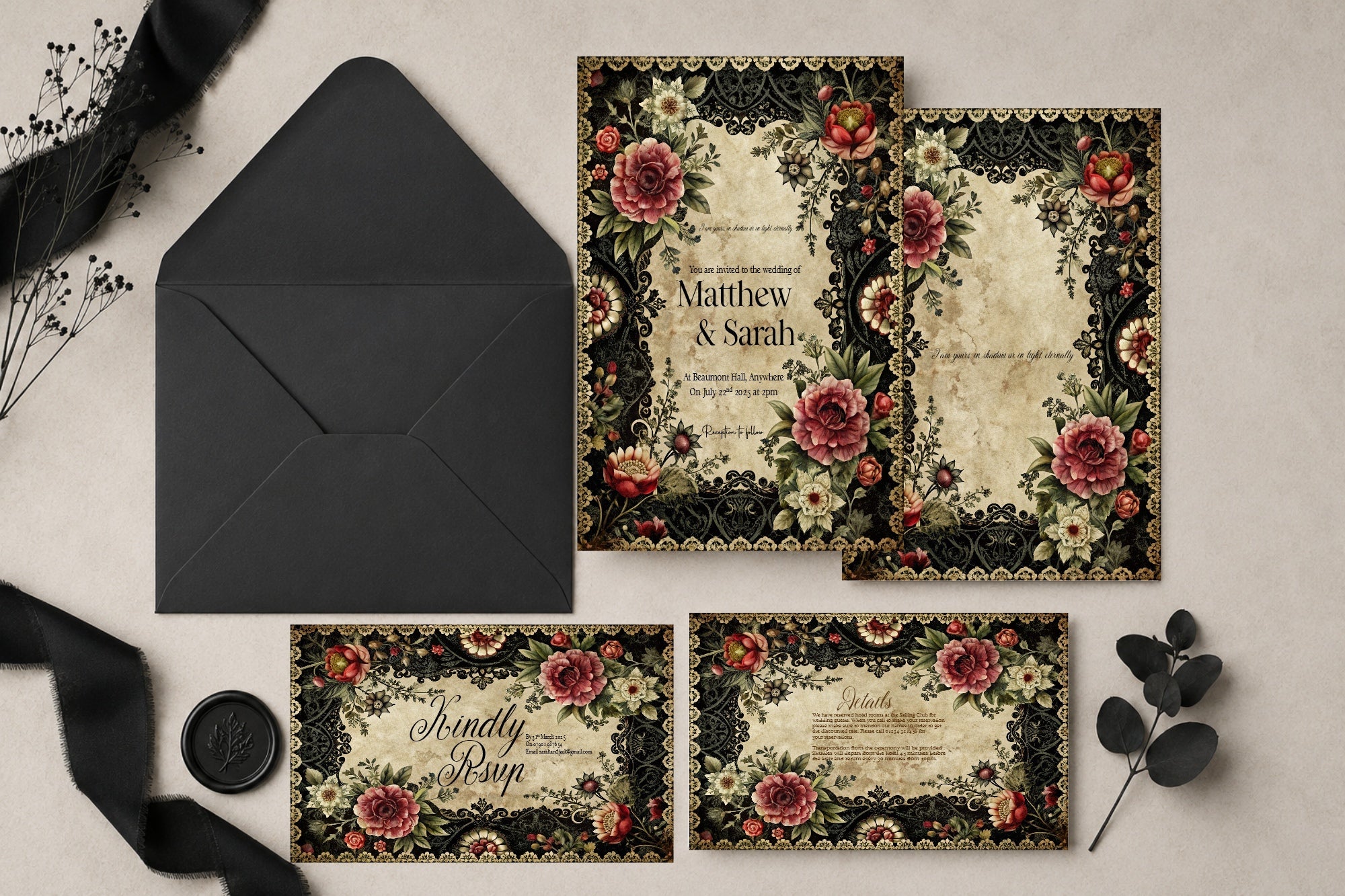 Wedding Invitation Suites