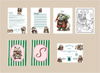 Christmas Capybara Letter to Santa Kit inc Personalised Forever Print - Larosier Prints