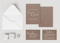 Earth Wedding Invitation Suite - Larosier Prints