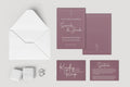Heather Wedding Invitation Suite - Larosier Prints