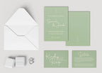 Willow Wedding Invitation Suite - Larosier Prints