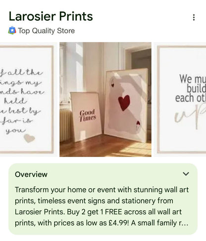 Ace Of Heart Wall Art Print