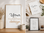 Custom Personalised Wall Art Print | Bespoke Print Design