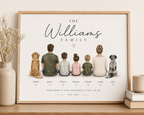 Custom Personalised Wall Art Print | Bespoke Print Design