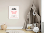 Butterfly Breathing Poster | Calm Breathing Companion Wall Art - Larosier Prints