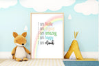Rainbow Acrostic Poem - Larosier Prints