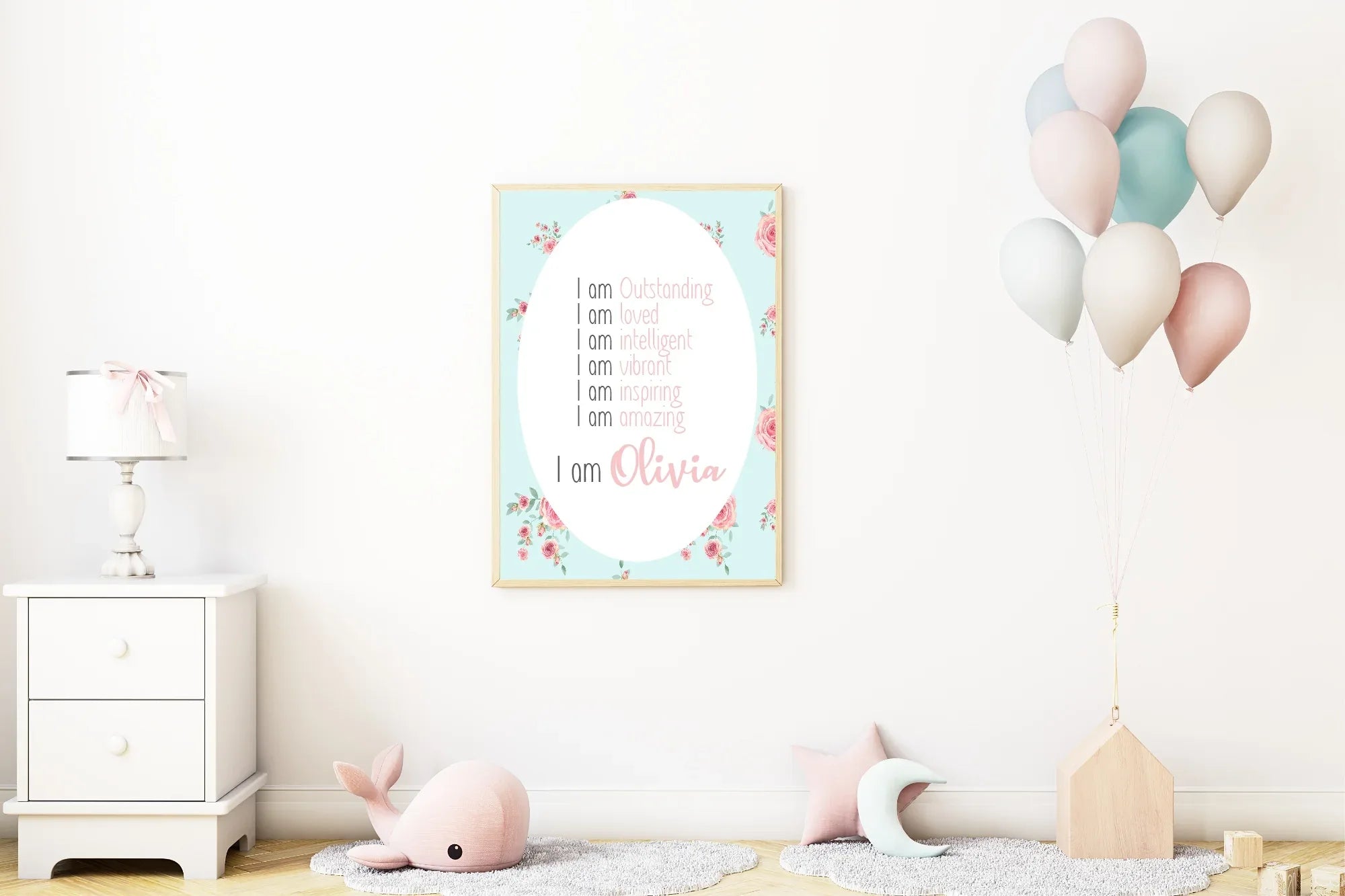 Rose Acrostic Poem - Larosier Prints