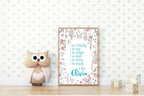 Woodland Animals Acrostic Poem - Larosier Prints