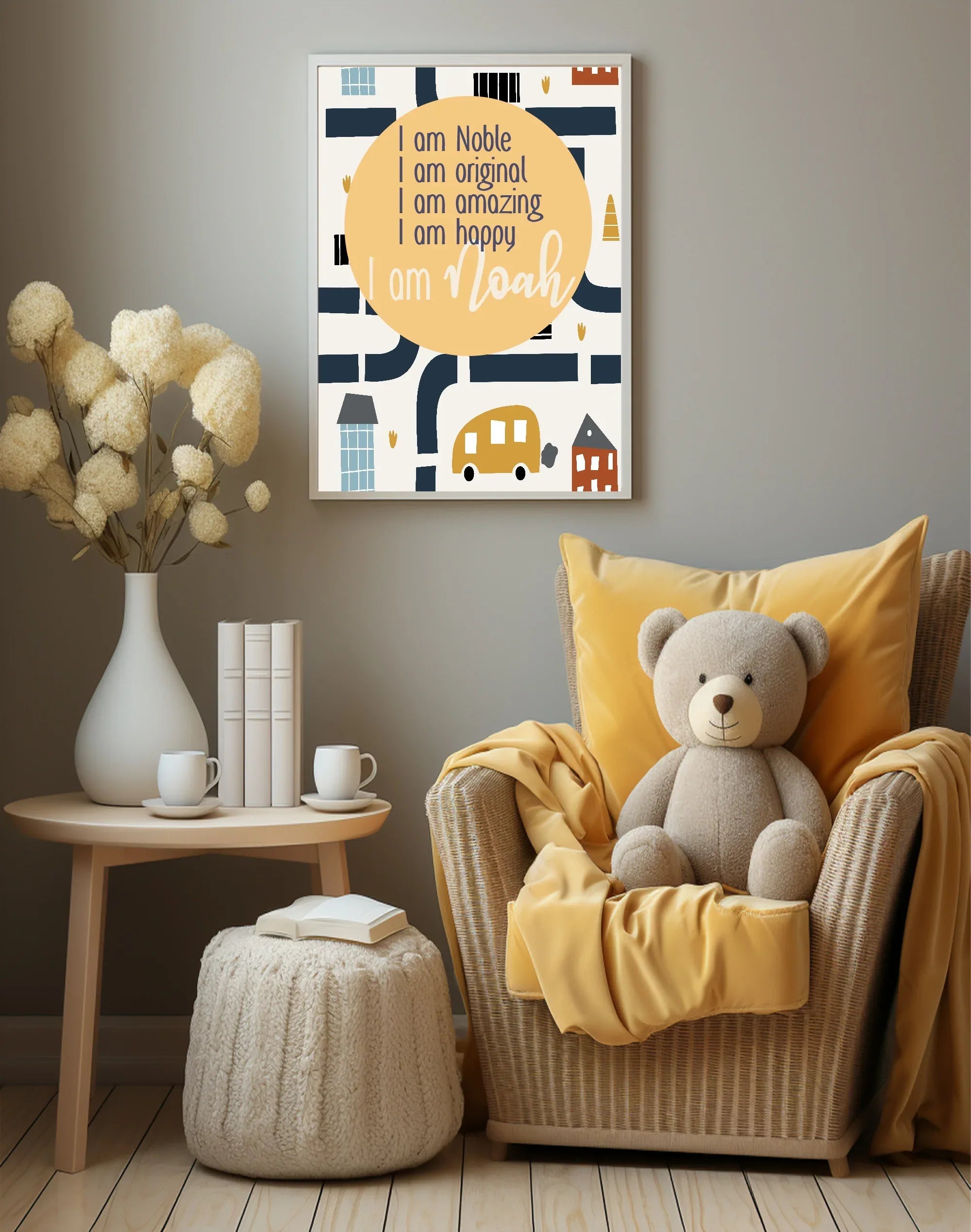 Cars Acrostic Poem - Larosier Prints