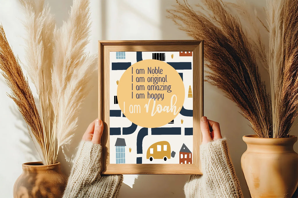 Cars Acrostic Poem - Larosier Prints