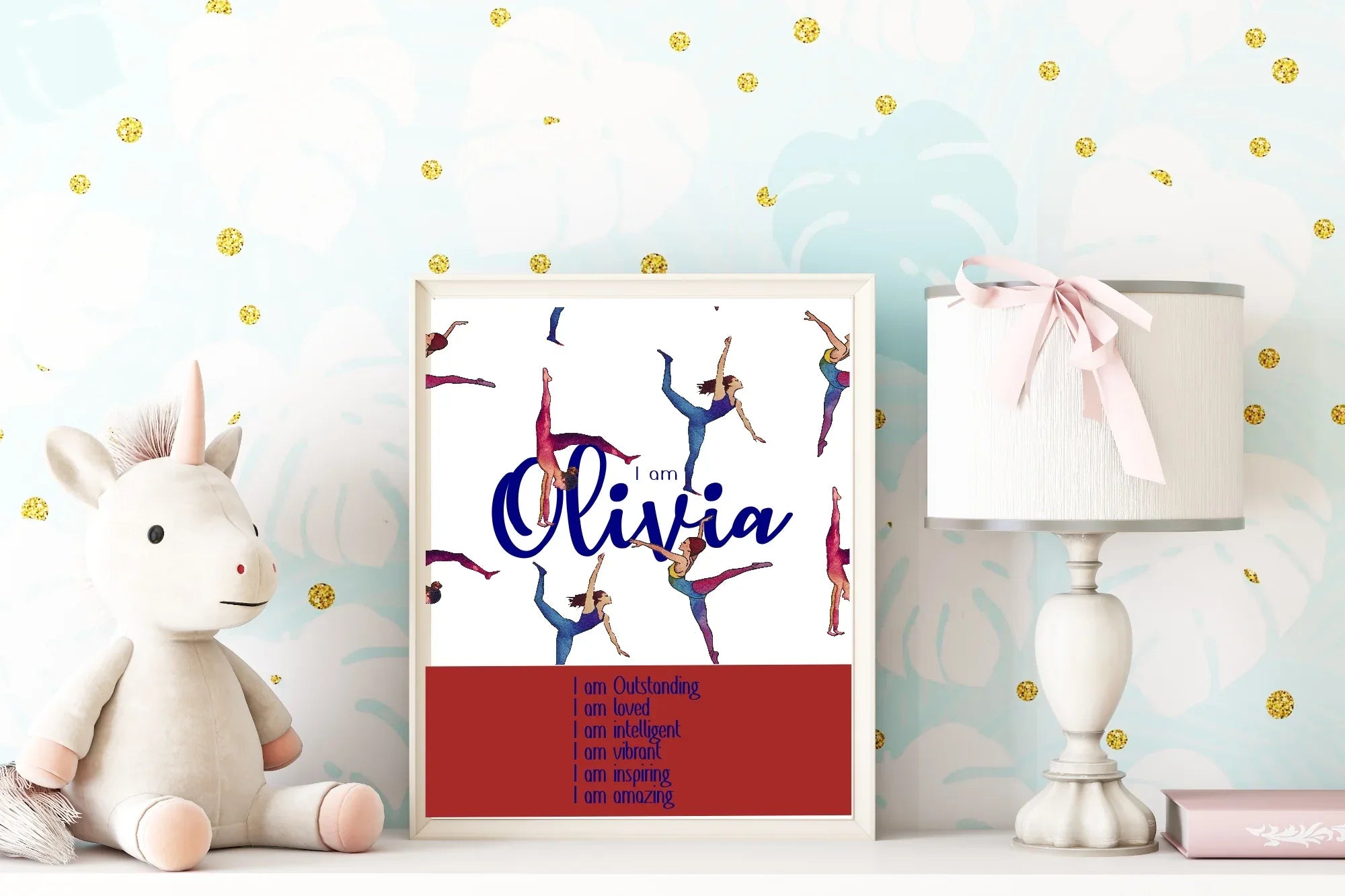 Gymnastics Acrostic Poem - Larosier Prints