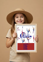 Gymnastics Acrostic Poem - Larosier Prints