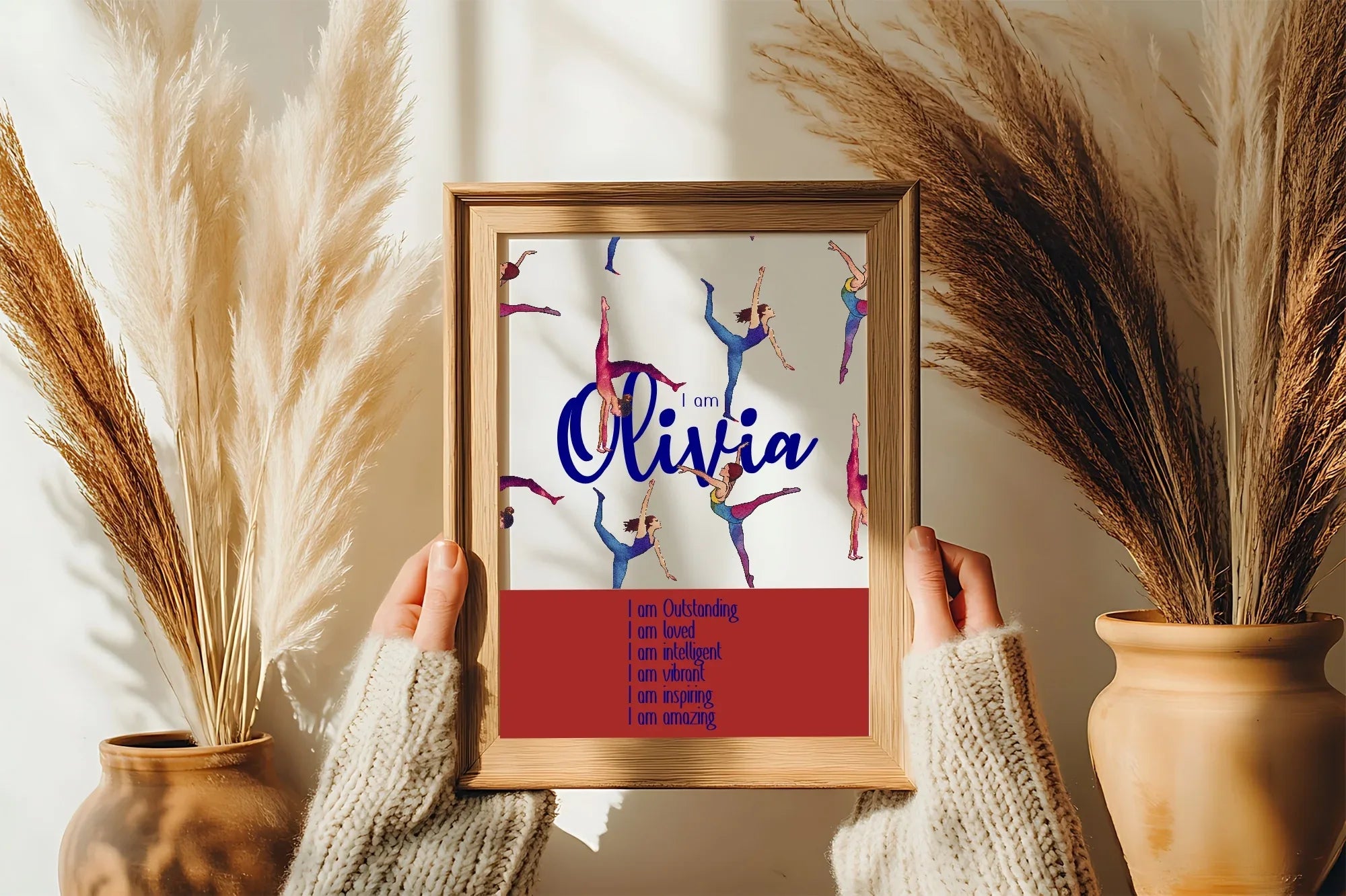 Gymnastics Acrostic Poem - Larosier Prints